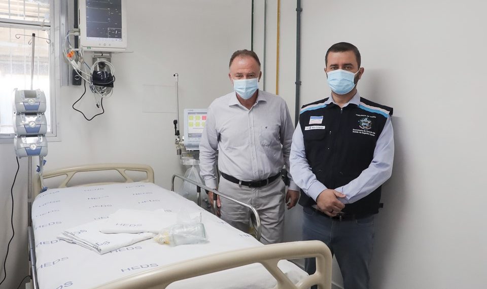 Governo amplia mais 18 leitos de UTI para Covid-19 no Hospital Dório Silva