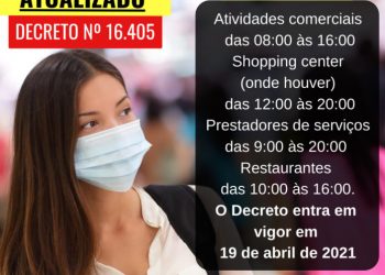Prefeitura de Nova Venécia publica decreto de restrições para mapa de risco alto