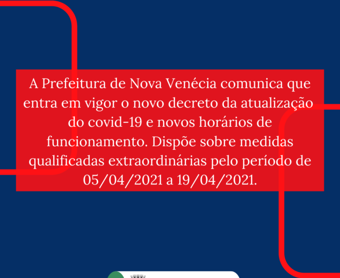 Atualização do Decreto Covid-19