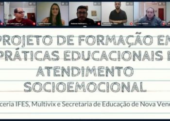 Secretaria de Educação de Nova Venécia realiza primeira aula do Projeto de Formação em Práticas Educacionais e Atendimento Socioemocional