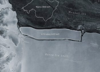 Maior iceberg do mundo se desprende na Antártica