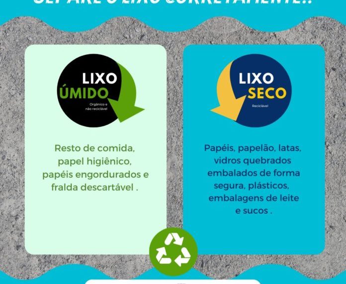 Prefeitura de Nova Venécia orienta sobre a importância da coleta seletiva