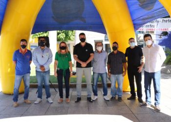 Lojistas de Nova Venécia aderem a campanha da CDL de prevenção contra a Covid-19
