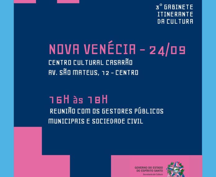 Secult realiza encontro em Nova Venécia