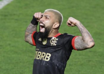 Desde sua chegada ao Flamengo, em 2019, Gabigol supera em gols por clubes Messi, Mbappe e CR7