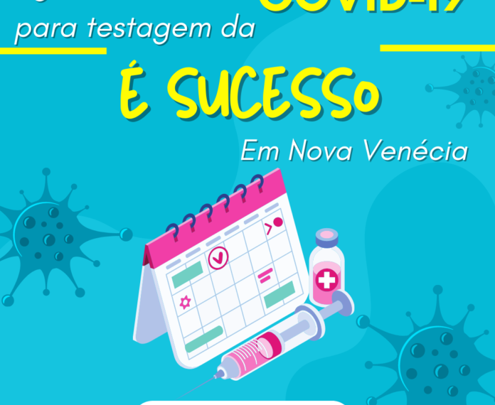 Agendamento para testagem da COVID-19 é sucesso em Nova Venécia