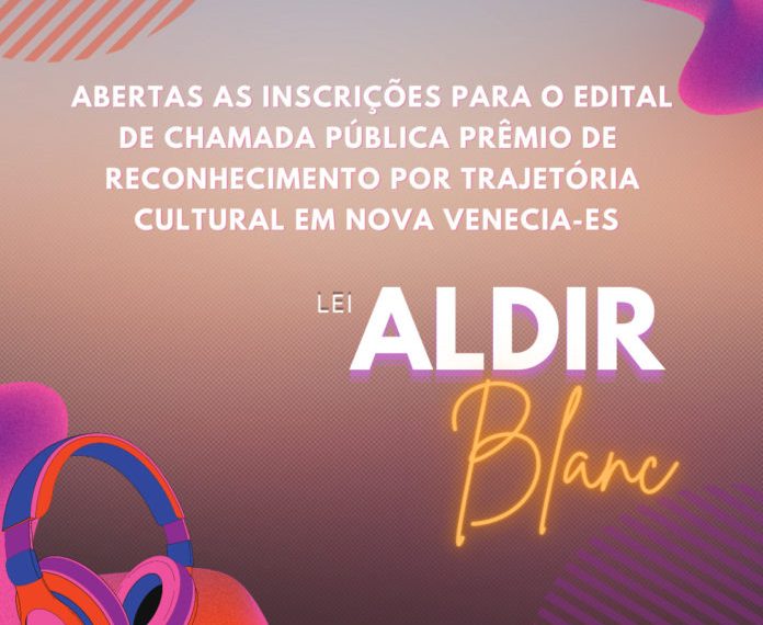 Publicado Edital da Lei Aldir Blanc 2021