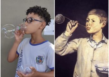 Obra de arte de Édouard Manet torna-se referência para trabalho com reciclagem