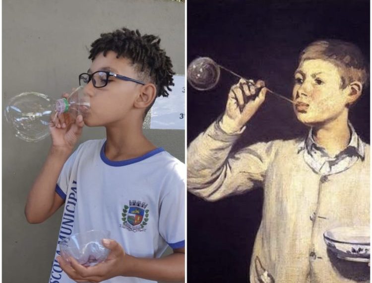 Obra de arte de Édouard Manet torna-se referência para trabalho com reciclagem