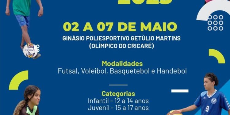 Jogos Escolares de Nova Venécia 2023 começam em 02 de maio