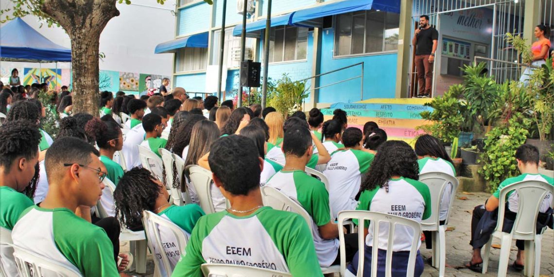 Secretário realiza palestra sobre Empreendedorismo para estudantes em Jaguaré