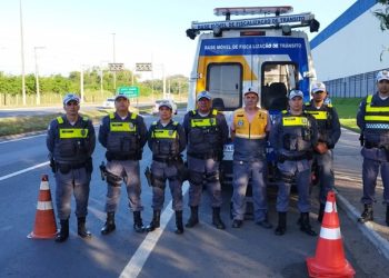 Batalhão de Polícia de Trânsito e DER realizam operação em rodovia estadual