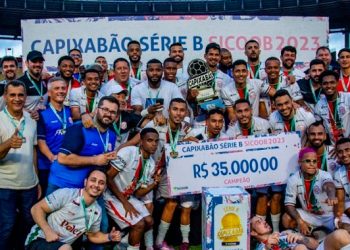 Campeão, Jaguaré comemora título da Série B