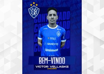 Vitória-ES confirma contratação do zagueiro Victor Vellaske, ex-Náutico