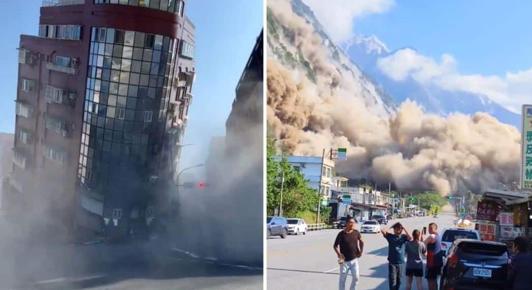 Terremoto em Taiwan: VÍDEOS e FOTOS mostram destruição causada pelo tremor