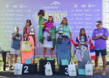 Brasil vence em duas categorias no ArcelorMittal Wahine Bodyboarding Pro
