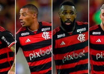 Flamengo pode ter volta do seu “quadrado mágico” no time titular depois de quase quatro meses