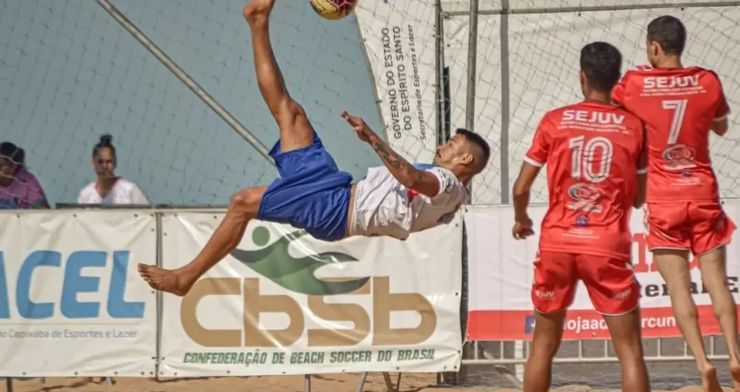 Campeonato Estadual de beach soccer masculino e feminino começa neste sábado (10), em Vitória