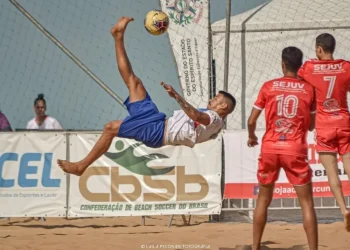 Campeonato Estadual de beach soccer masculino e feminino começa neste sábado (10), em Vitória