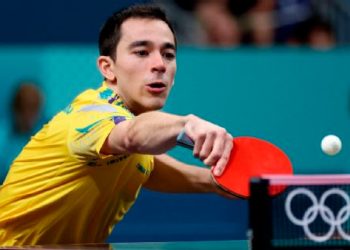Olimpíadas: Hugo Calderano massacra coreano e faz história ao ir à semifinal no tênis de mesa
