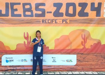 Estudante de Jaguaré garante bronze em karatê nos Jogos Escolares em Recife