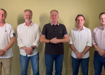 Casagrande e Gandini declaram apoio a Fabinho para Prefeitura de Domingos Martins
