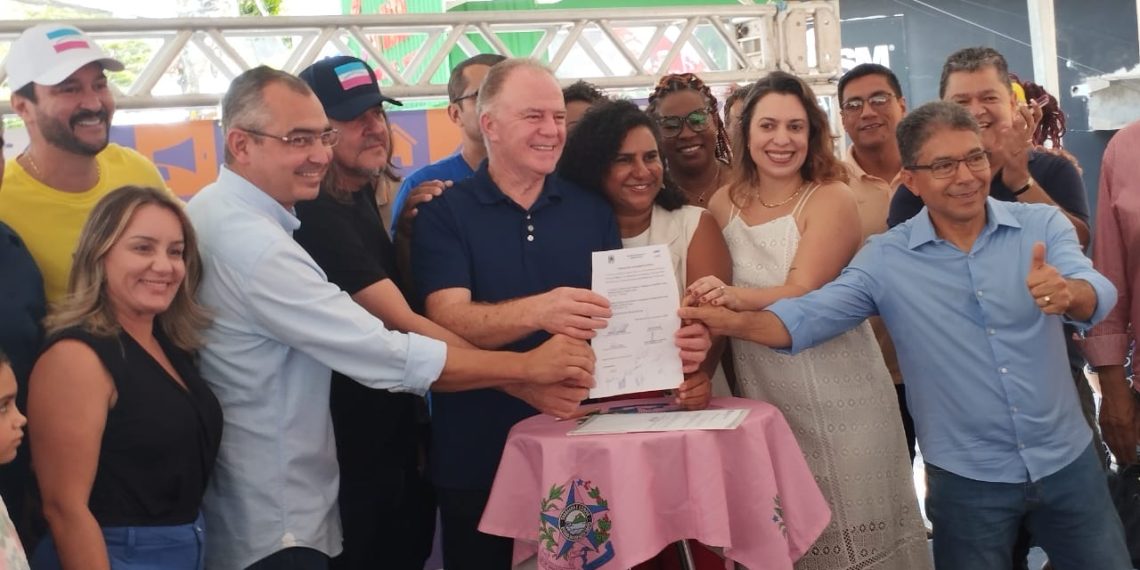Renato Casagrande afirma que a macrodrenagem será iniciada após o carnaval em Guriri