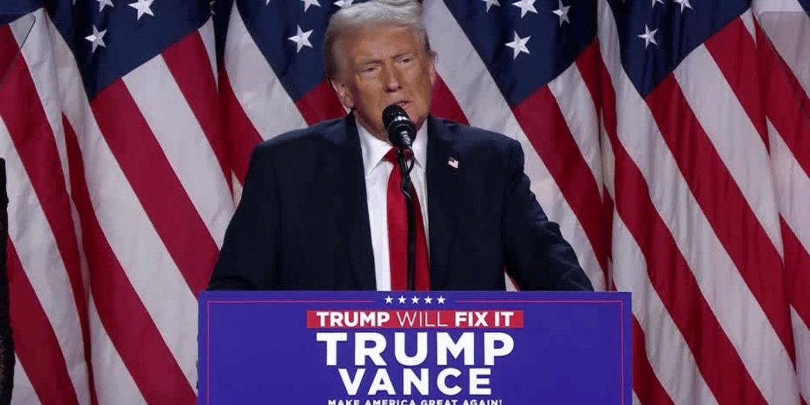 Trump é eleito presidente dos Estados Unidos e voltará à Casa Branca