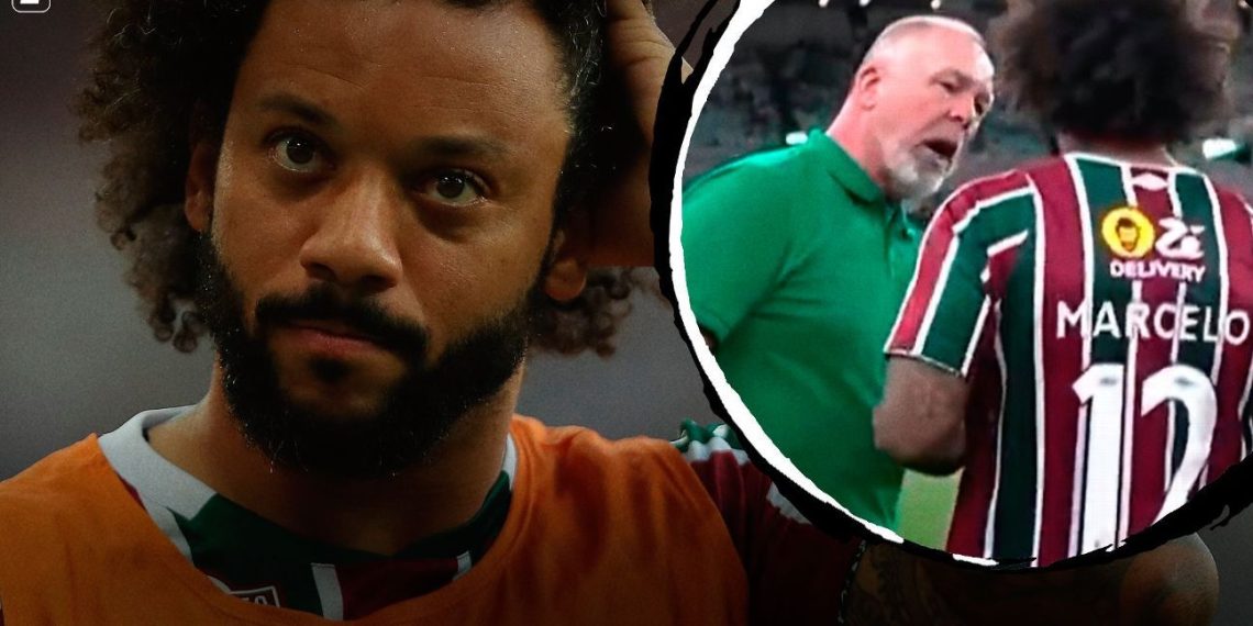 Fluminense anuncia rescisão de Marcelo após confusão com Mano Menezes