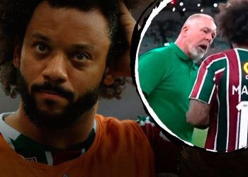 Fluminense anuncia rescisão de Marcelo após confusão com Mano Menezes