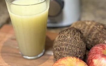 Quais os benefícios do suco de maçã com inhame