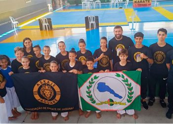 Jaguaré conquista 22 medalhas na 5ª Etapa do Estadual de Karate