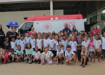 Escola de Jaguaré recebe projeto educacional Samuzinho
