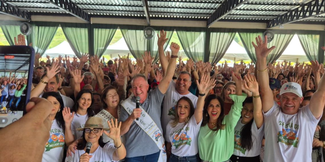Prefeitura de Vila Valério realiza a 26ª Festa da Melhor Idade com grande público e presença de autoridades estaduais