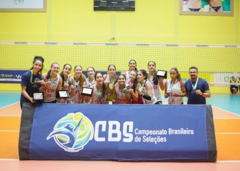 Seleção feminina de vôlei capixaba conquista título inédito e sobe para Divisão Especial