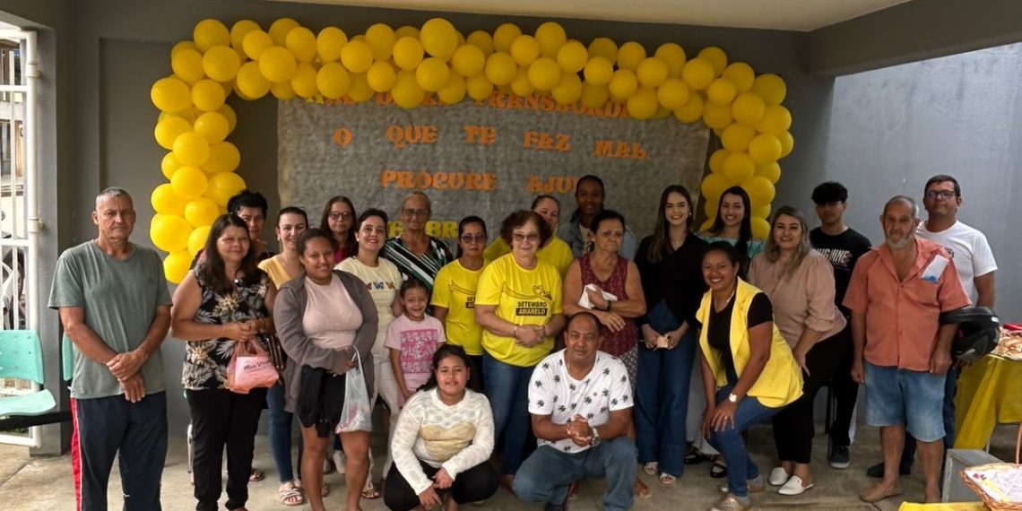 Setembro Amarelo: CAPS de Nova Venécia realiza série de ações sobre prevenção ao suicídio; caminhada será na próxima sexta-feira, dia 26