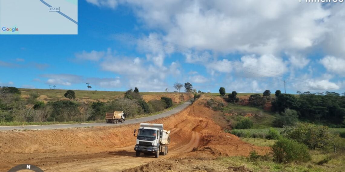 Obras do Governo do Estado na ES-130 melhoram mobilidade e desenvolvimento econômico para o Norte capixaba