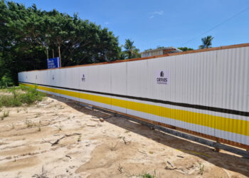 Obras da Escola Joaquim Fonseca seguem a todo vapor em Conceição da Barra