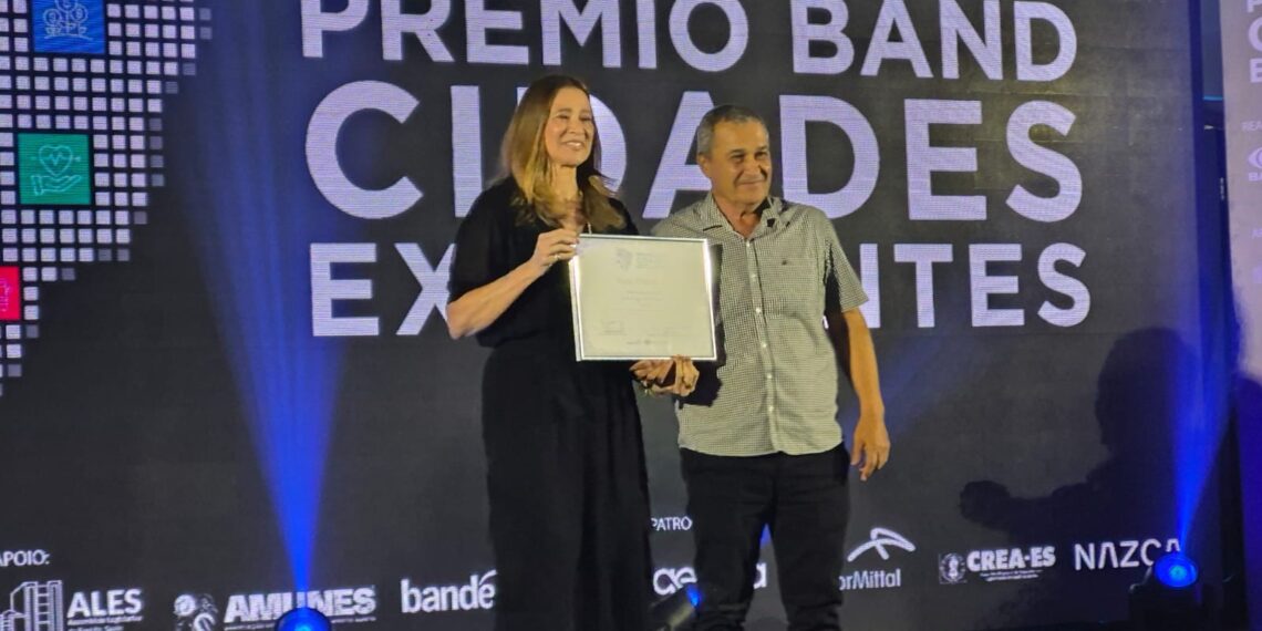 Prêmio Band Cidades Excelentes: Nova Venécia entre os três melhores municípios no pilar Educação
