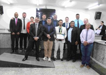 Câmara Municipal de Nova Venécia aprova Moção de Congratulação que homenageia o atleta Wesley Ribeiro de Oliveira