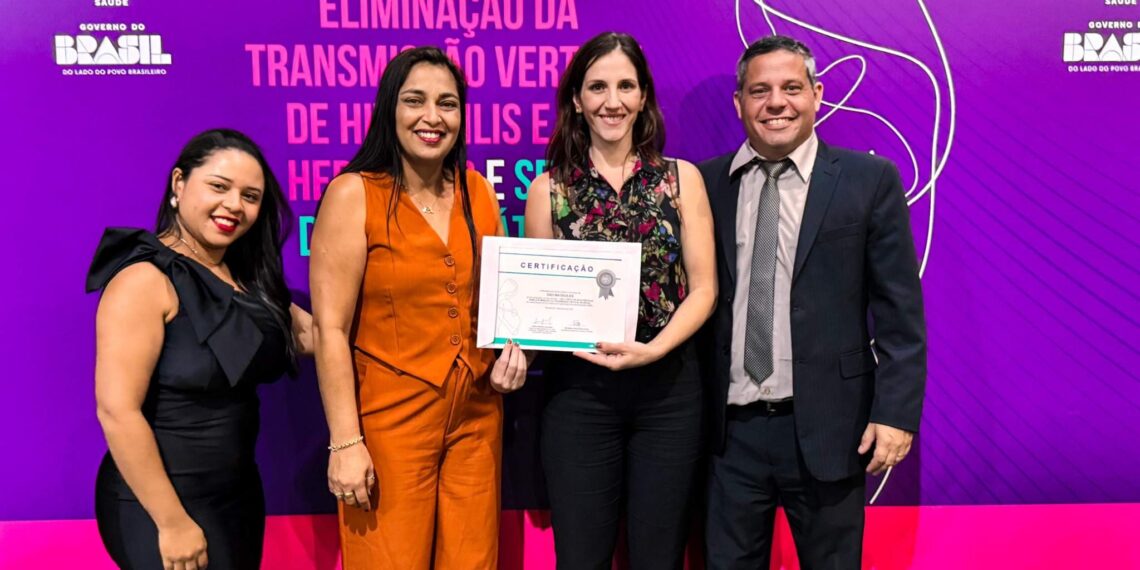 São Mateus Conquista Selo Nacional de Boas Práticas na Eliminação da Sífilis Congênita em Brasília