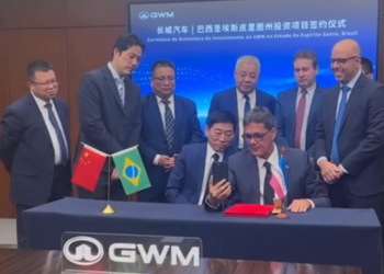 Casagrande e Ferraço celebram primeiro passo para concretizar sonho de indústria automotiva com a GWM