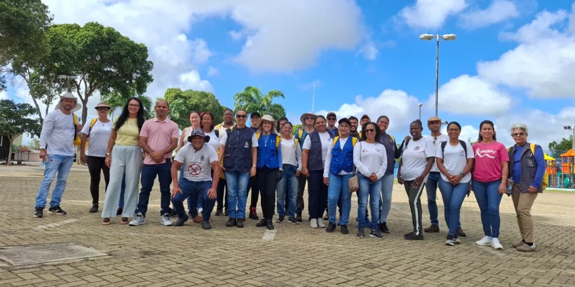 Prefeitura de Nova Venécia realiza mutirão contra a dengue no bairro Ascensão