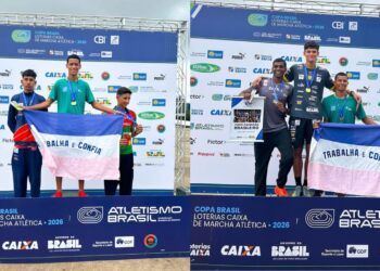 Capixabas sobem ao pódio na Copa Brasil de marcha atlética em Brasília