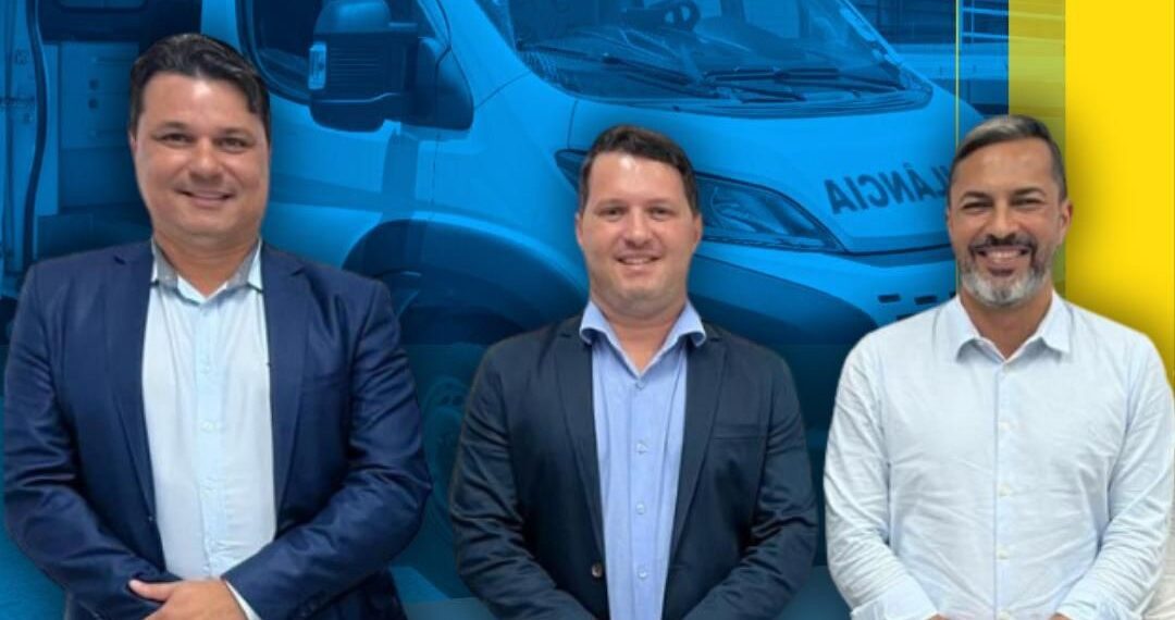 Felipe da Saúde conquista nova ambulância para a saúde de Nova Venécia