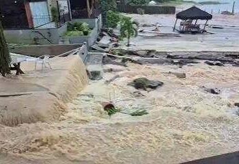 Soterramento no ES: menino morre após desabamento de casa em meio a tempestade