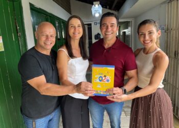 São Gabriel da Palha entrega agendas personalizadas para 350 professores da rede municipal