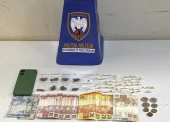PM apreende crack, maconha e haxixe em duas ocorrências em Guarapri