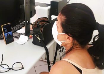 Paciente surda de Montanha comemora o uso do CIL em atendimentos na Atenção Primária à Saúde