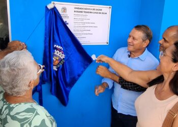 Prefeito Lubiana Barrigueira entrega Unidade de Saúde Rosane Teixeira no Aeroporto II